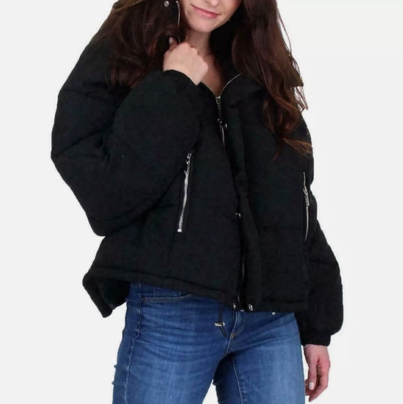 NWT $400.00 Juicy Couture Women's Black Oversized JacketXL
